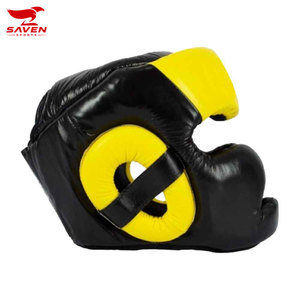Protection de la tête, casque d'arts martiaux, casque de boxe, casque de sparring en cuir, casque d'entraînement de boxe, protections de tête pour la boxe - Product Image 4