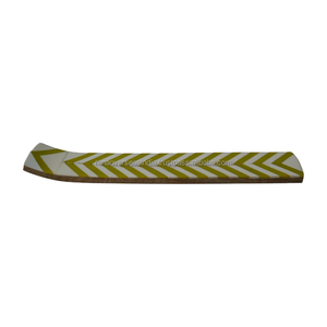 Porta Incienso de Madera Premium con Diseño Chevron, Bandeja para Incienso Hecha a Mano para Aromaterapia, Relajación y Decoración del Hogar - Product Image 1