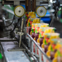 JBfresh Gezonde Fruitdrank Bulk 500ML Geblikte Zuurzak Lychee met Vruchtvlees Fabrikant Private Label OEM