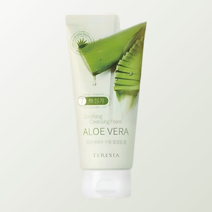 Espuma limpiadora calmante con aloe vera Tersia de K-Beauty para el cuidado de la piel coreana, 150g, limpiador facial hecho en Corea, unisex - Product Image 6