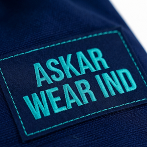 ชุดยิวยิตสูสีน้ำเงินสำหรับทุกเพศ ยี่ห้อ ASKAR WEAR IND ผลิตจากผ้าฝ้าย ทนทาน เหมาะสำหรับฝึกซ้อมศิลปะการต่อสู้ ทรงเอวสูง - Product Image 4