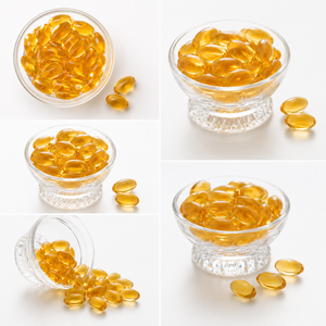 Private Label Salmon Oil Softgel Capsules Omega-3 Herbal Dietary <b>Supplement</b> 60/120 Capsules Per Bottle Adult Use Pregnant Women - Product Image 3