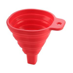 Ensemble de 4 entonnoirs pliables en silicone avec brosse de nettoyage, accessoires de cuisine, gadgets de cuisine, ensembles cadeaux, ensemble de casseroles - Product Image 5