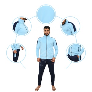 ชุดต่อสู้สำหรับผู้ชายอัปเกรดตู้เสื้อผ้าของคุณด้วยชุดวอร์มกำหนดเอง: นุ่มระบายอากาศได้ดีและผ้าฝ้าย100% ตลอดทั้งวัน - Product Image 1