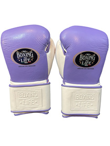 Gants de boxe de style mexicain de qualité supérieure en cuir véritable pour l'entraînement et le sparring, équipement pour Muay Thai, MMA, Kickboxing, usage professionnel - Product Image 2
