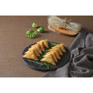 [SGS MANDU] Dumplings Triangulares de Fideos (600g) Dumplings Fritos Crujientes con Forma Triangular, Fideos de Almidón Sabrosos de Corea - Product Image 1