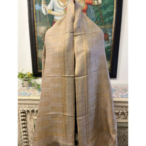คอลเลคชั่นใหม่ ผ้าคลุมไหล่ลายทาง Zari ทำจากขนสัตว์อย่างดี ขนาด 70x200 ซม. พรีเมียม นุ่ม อุ่น หรูหรา ดีไซน์เนอร์ ผ้าคลุมไหล่พร้อมส่ง มีทุกสี - Product Image 5