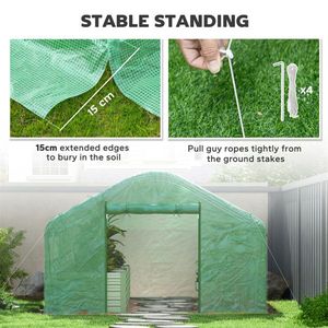 Serre Moderne avec Verre Trempé et Source de Lumière LED, Cadre en Aluminium Facilement Assemblable pour Jardiniers, pour Kit de Culture - Product Image 2