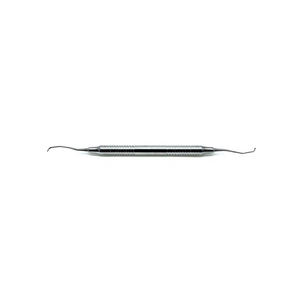1 unidad/set de curetas dentales manuales para periodoncia Gracey, raspadores de hueso, curetas de acero inoxidable profesionales para dientes de Dentavex - Product Image 3