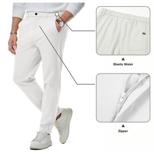 Pantalones Chinos de Estilo Urbano para Hombre, Diseño Clásico Único, Aspecto Informal Sencillo y Elegante, Ligeros, Ecológicos, con Empaque Personalizado - Product Image 3
