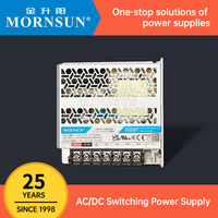 Fuente de alimentación Mornsun DC 12V 24V 5V 15V 36V 48V 54V 35W 50W 75W 100W 150W 200W 350W AC/DC Fuente de alimentación conmutada SMPS
