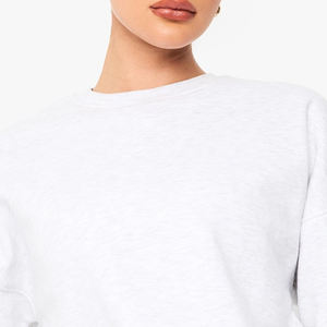 Sweat-shirt uni pour femme, confortable et décontracté, idéal pour l'hiver, durable, avec toucher doux, service OEM et prix usine abordable 2026 - Product Image 2