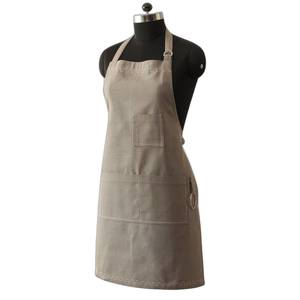 Washable <b>Kitchen</b> <b>Apron</b> Custom Logo OEM Manufacturer Canvas Cotton Blend Durable Reusable Work <b>Apron</b> Bulk - Product Image 5