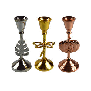 Candelabro de palmera de diseño múltiple, soporte de vela de Metal para casa, Villa, cena y boda, decoración de diseño - Product Image 5