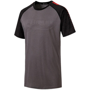 T-shirts pour hommes en jersey 100% coton respirant, taille plus, couleur unie personnalisée, décontractés, écologiques, col rond, séchage rapide, design de logo sur le devant - Product Image 6
