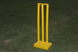 Uttar Pradesh-Made Kids' Outdoor <b>Plastic</b> <b>Cricket</b> Stump <b>Set</b> 1.5 Feet Tall 500gm Standard Size Customise Packaging - Product Image 5