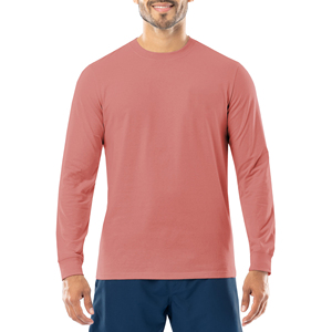 T-shirt de pêche unisexe à manches longues, col rond, confortable, sur mesure, grande taille, imperméable, séchage rapide, UPF 50, en tissu épais par sublimation - Product Image 1