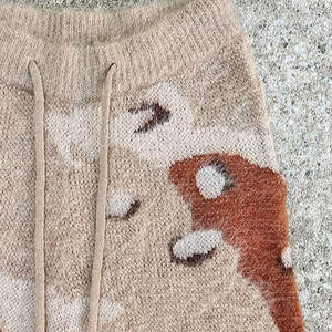 Shorts en mohair modernes pour femmes, vêtements décontractés d'été, tissu tricoté doux, coupe décontractée confortable, style de tenue quotidienne - Product Image 3