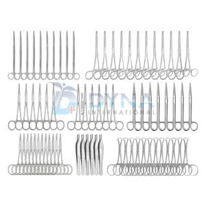 ชุดเครื่องมือผ่าตัดสัตว์เลี้ยงคุณภาพสูง 72 ชิ้น สำหรับการผ่าตัดทั่วไปและทำหมันแมว ได้รับการรับรองมาตรฐาน CE - Product Image 1