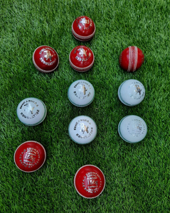 Balles de cricket en cuir réglementaires, qualité professionnelle, 156g, balles de cricket dures, couture traditionnelle, qualité supérieure, vente en gros - Product Image 6