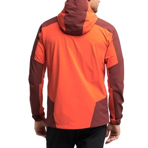 บริการ OEM เสื้อแจ็คเก็ตซอฟต์เชลล์สำหรับผู้ชาย เสื้อแจ็คเก็ตซอฟต์เชลล์ใส่สบาย กันลม ระบายอากาศได้ดี เสื้อแจ็คเก็ตซอฟต์เชลล์ผู้ชายแบบสั่งทำพิเศษ - Product Image 6