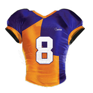 Uniforme de Fútbol Americano en Oferta, Precio Económico, Diseño Personalizado, Poliéster Transpirable, Alta Calidad, Servicio OEM - Product Image 3
