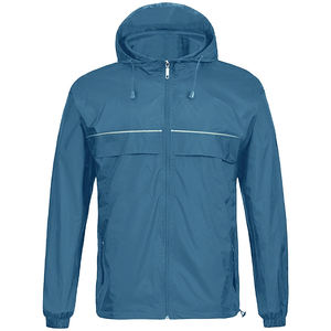 New 2024 <b>Soft</b> <b>Shell</b> Winter Windproof Waterproof Hooded Breathable Zipper Print Custom Design <b>Men's</b> Rain <b>Jacket</b> - Product Image 1