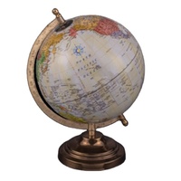 Vintage des années 1950 vieux Crams monde impérial Globe carte Table rotative monde géographique Globe carte de bureau milieu du siècle décor