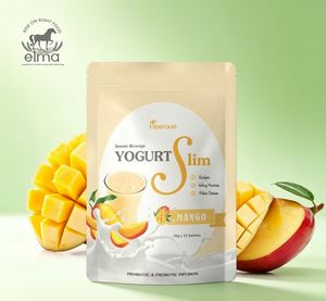ผงเครื่องดื่มโยเกิร์ตมะม่วงรสเข้มข้น สูตรพรีเมียม สำเร็จรูป ผสมง่าย - Product Image 1