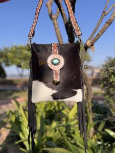 Hand Tooled Carving Handbag Real Cowhide Leather Fringe Bohemian Wholesale Designer <b>Bags</b> Hot Selling <b>Bags</b> for <b>Women</b> - Product Image 3