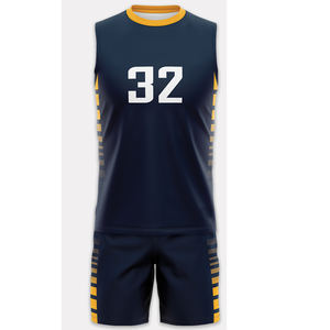 Conjunto de Pantalones Cortos y Camiseta de Baloncesto Universitario para Hombre, al por Mayor, Duradero, Transpirable, de Poliéster, Ropa Deportiva de Entrenamiento, Tallas Grandes, Conjunto de Verano - Product Image 5