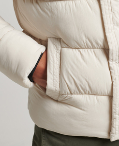 Fashion Brand Men's Heavy Double Sided Soft Shell Breathable Plus Size Windproof Puffer Jacket Autumn Winter Loose Turtleneck - Product Image 5