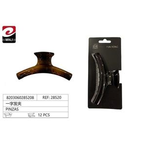 Fermaglio per capelli Yun Rong, 12 pezzi, fermaglio per capelli in acrilico nero per acconciature da donna - Product Image 1