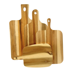 Planche à découper et à servir longue en bois d'hévéa, épaisse et solide, pour steaks et fromages, vente en gros - Product Image 3