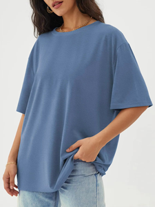 Camiseta Unisex Premium de Algodón, Suave y Transpirable, Estilo Casual, a la Moda, Estilo Urbano, Verano, Cómoda, con Diseño Gráfico para Mujer - Product Image 5