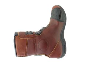 Botas de Motocross Impermeables para Motociclistas, Zapatos Deportivos de Moto para Hombre, Botas de Motociclista de Cuero Genuino con Botones para Invierno y Aventura - Product Image 6