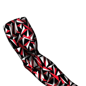 Mangas de compresión ligeras y refrescantes personalizadas para actividades al aire libre y deportes - Antibacterianas 100% poliéster unisex - Product Image 6