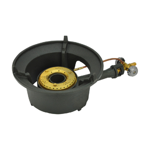 Brûleur de cuisinière à gaz avec valve, plaque de cuisson en fonte haute pression - Product Image 1