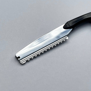 Professional Salon Thinning <b>Scissors</b> Stainless Steel Blade 30 Teeth Right <b>Handed</b> Long Handle Plastic Ergonomic Hair Cutting Tool - Product Image 2