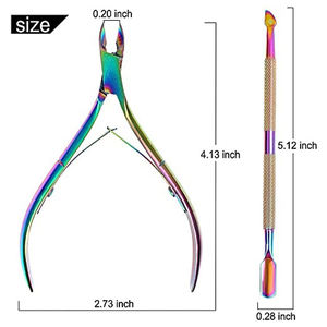 MAHFOOZ INSTRUMENTS - Nuevo Cortacutículas Profesional de Acero Inoxidable, Cortacutículas a Precio Económico con Etiqueta Privada - Product Image 2