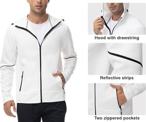 Easy Wash Quick Dry Fashionable Sports Suit Men Activewear Set Hooded Pullover Sweatshirt Matching - Product Image 5