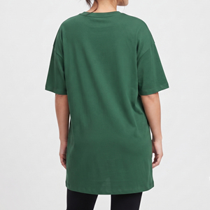 Camisetas de Maternidad para Mujer, 100% Algodón, Camiseta Larga de Maternidad, Camiseta de Lactancia para Mujer, Verano - Product Image 5