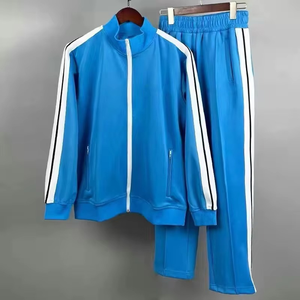 ชุดกีฬาขายส่งสำหรับผู้ชายและผู้หญิง คุณภาพสูง โลโก้สั่งทำได้ ทันสมัย ใส่ได้ทั้งชายและหญิง ระบายอากาศได้ดี กางเกงวอร์มเอวยางยืด สำหรับผู้ใหญ่ สวมใส่สบาย - Product Image 3