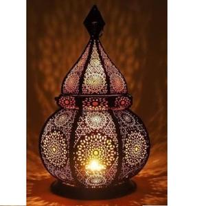 Portavelas Decorativo de Estilo Clásico para el Hogar, Portavelas para Velas de Té, Portavelas Metálico Elegante para Bodas y Fiestas - Product Image 2