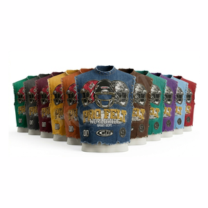 Gilet streetwear sans manches pour homme, effet vieilli, avec impression graphique personnalisée, en jersey de coton décontracté, col à rivets, style t-shirt musculaire - Product Image 1