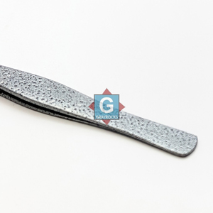 Pince à épiler sourcils style pierre, pointe inclinée, en acier inoxydable, précision et durabilité - Product Image 3