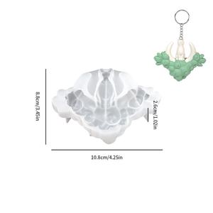 Bubble Clouds Moon Cat Aromatherapy Starry Cat Ornament Gypsum <b>Resin</b> <b>Silicone</b> Mold - Product Image 6