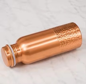 High Quality Heavy-Duty Designer Copper Water <b>Bottle</b> for Outdoor Decorative Use Best Price From India Supplier - Product Image 2