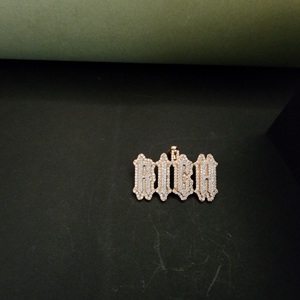 Colgante de Acero Inoxidable DOPE JEWELLS Personalizado con Diamante Cultivado en Laboratorio de 2CT y 12GM - Moderno para Cada Día Especial - Unisex - Product Image 1