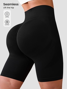 Shorts Deportivos de Cintura Alta para Mujer, para Yoga, Gimnasio, Ejercicio, Fitness, OEM, ODM, Logotipo Personalizado, Marca Privada, Venta al Por Mayor - Product Image 1